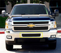 2011-2014 Silverado HD T-Rex Grilles Billet Bumper Grille, Black, 1 Pc, Bolt-On - PN #25114B