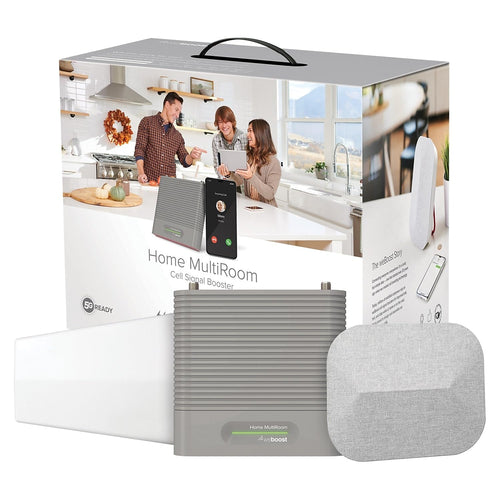 Home MultiRoom weBoost - Cell Phone Signal Booster | Boosts 4G LTE & 5G up to 5,000 sq ft for all U.S. Carriers - Verizon, AT&T, T-Mobile & more | Made in the U.S. | FCC Approved (model 470144)
