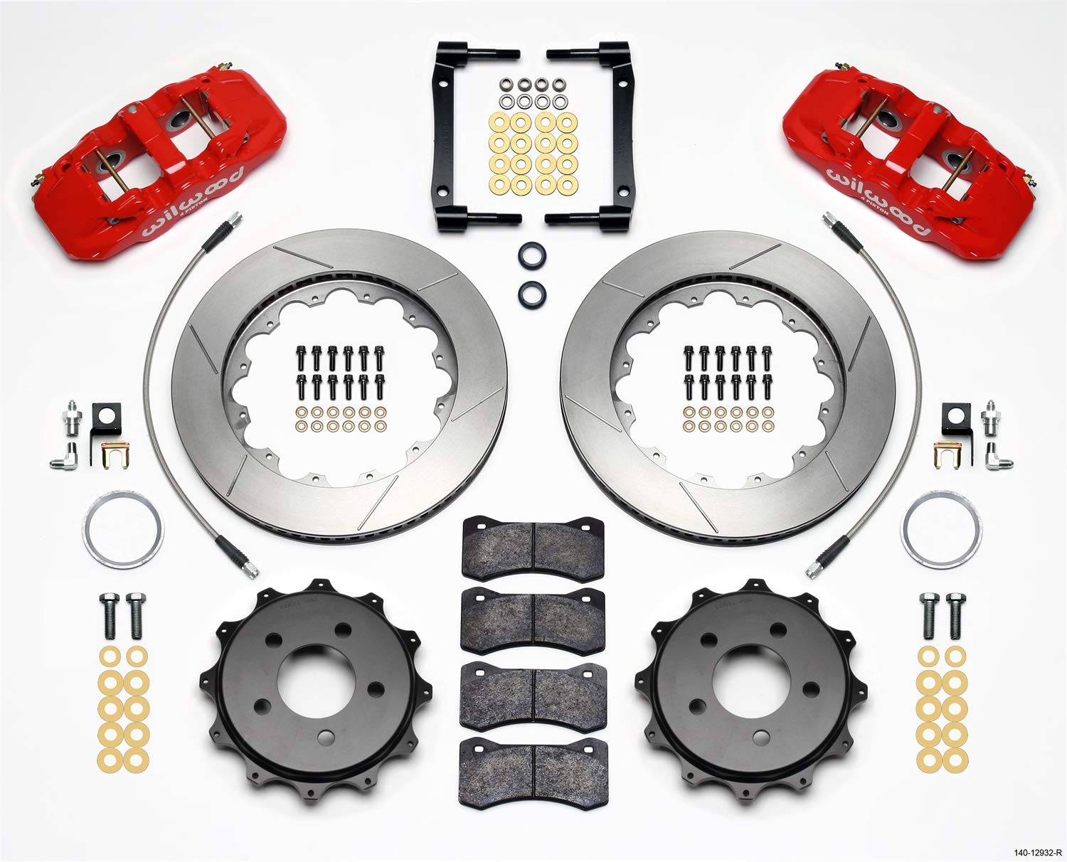 Red AERO4 Rear Kit,14.25"