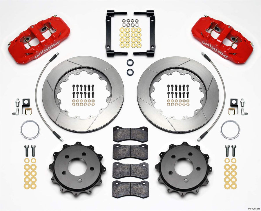Red AERO4 Rear Kit,14.25"