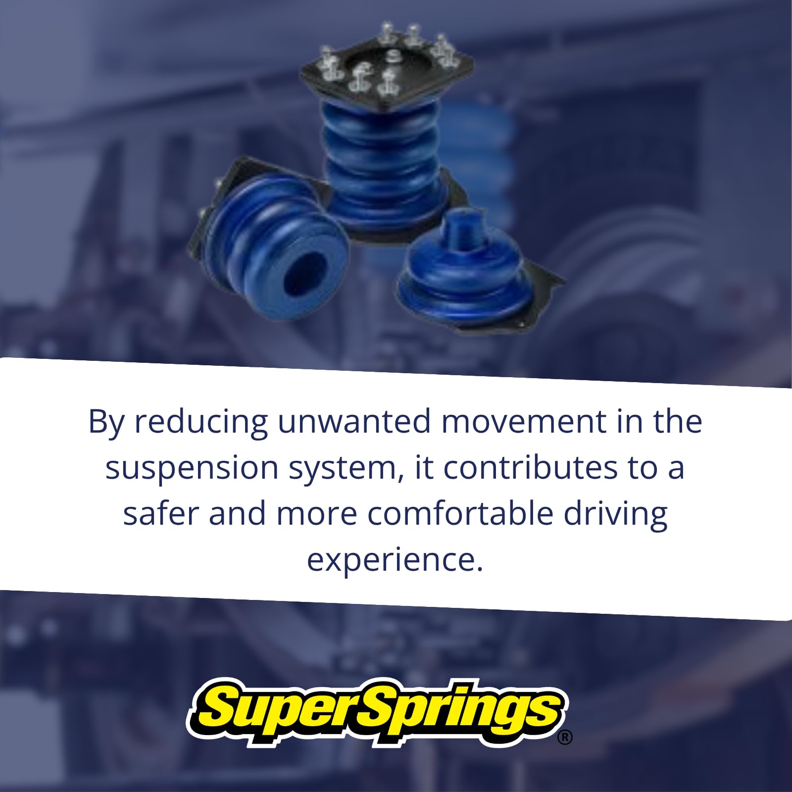SumoSprings Rear for Chevrolet Silverado 2500|3500, GMC Sierra 2500|3500, blue | SuperSprings SSR-203-40-2