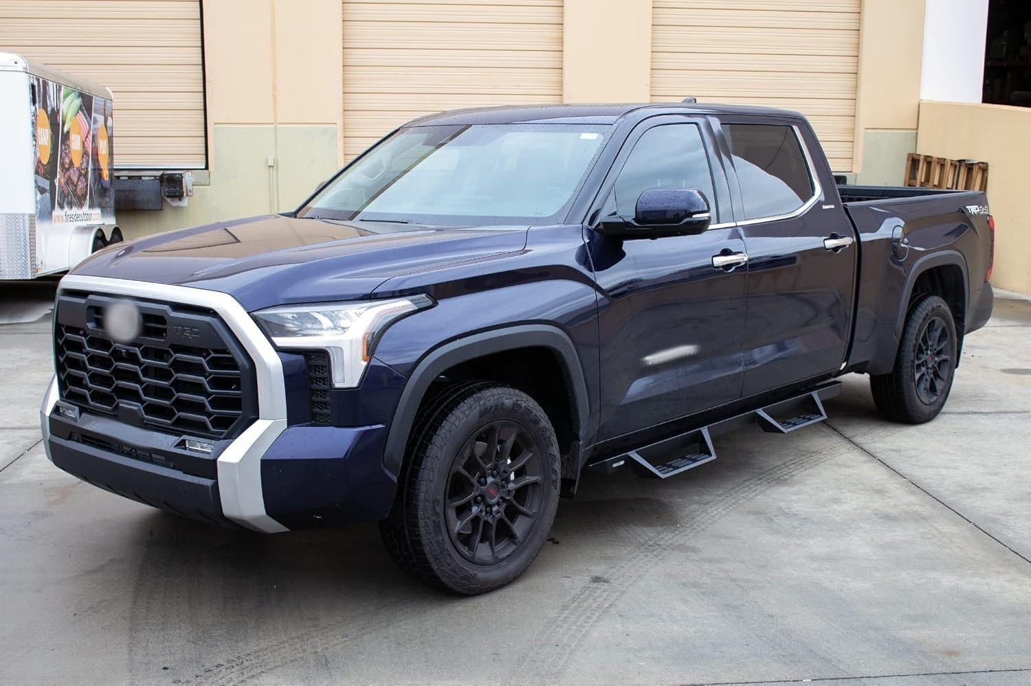 Magnum RT Gen 2 Raptor Series Drop Steps Running Boards Black for 2022-2023 Tundra CrewMax Cab 4 Full Doors, GTS81TY