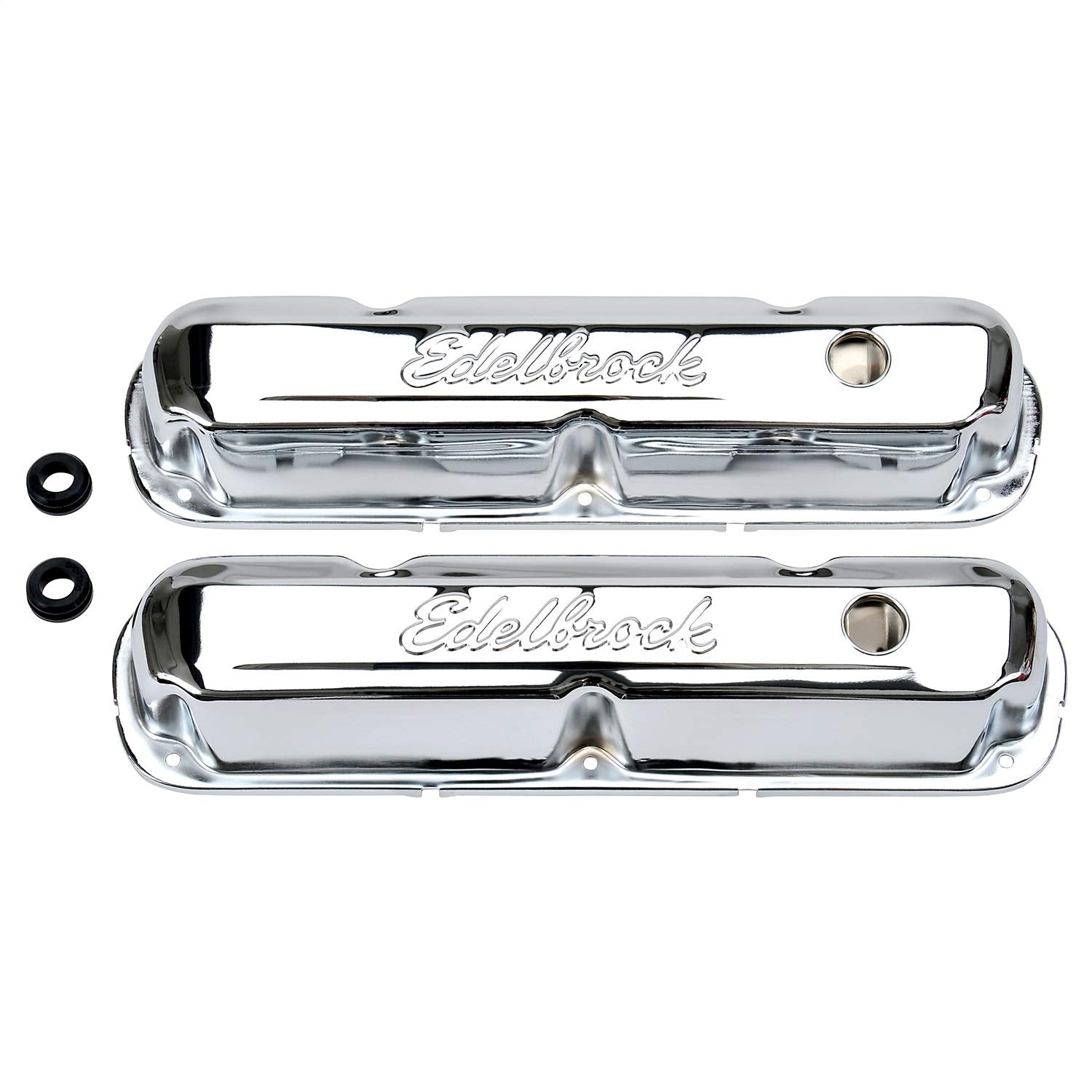 Edelbrock Signature Series 4495 Valve Covers For Chrysler 318-340-360 V8 '65-91, Multicolor, One Size