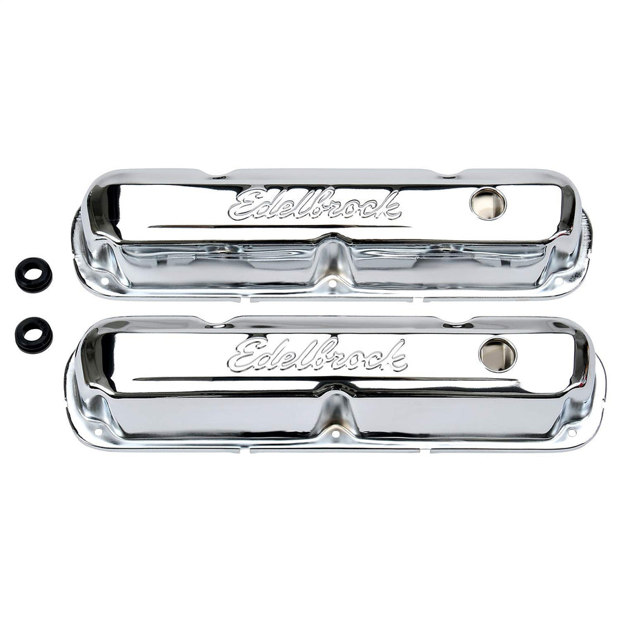 Edelbrock Signature Series 4495 Valve Covers For Chrysler 318-340-360 V8 '65-91, Multicolor, One Size