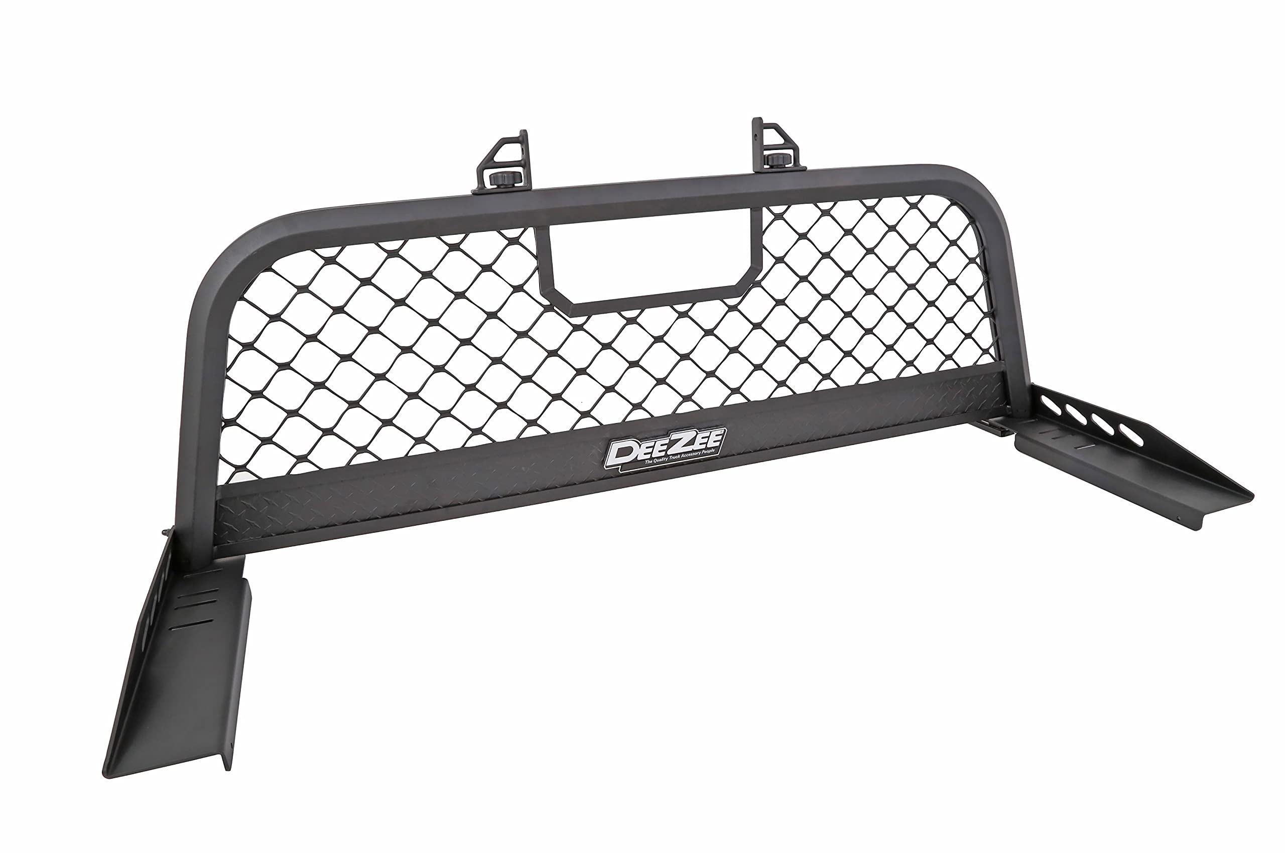 Dee Zee Texture Black Aluminum Mesh Cab Rack DZ95072RTB