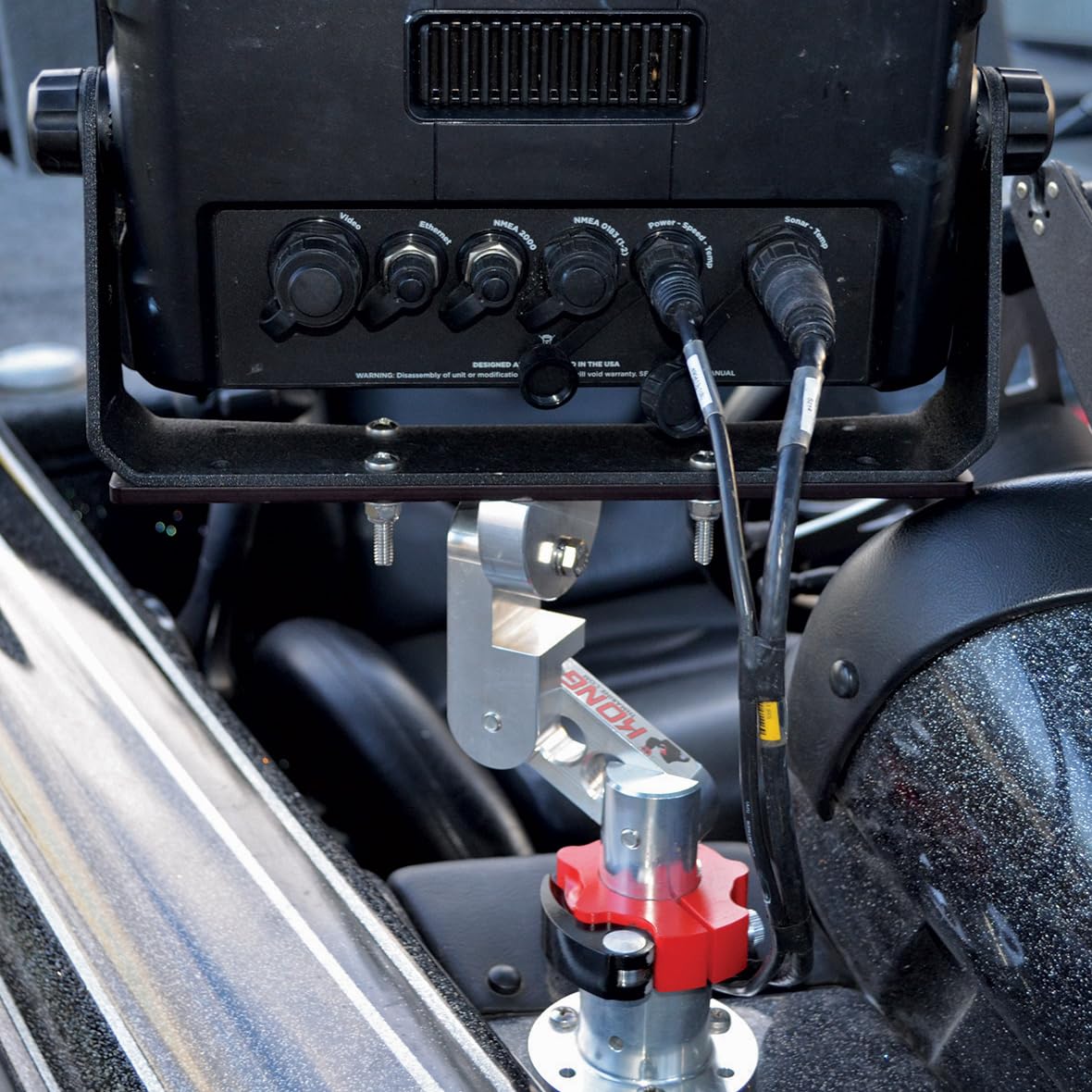 KVD Kong TH Marine SKLK-KONG-1-DP Extreme Electronics Mount, Medium, Metal