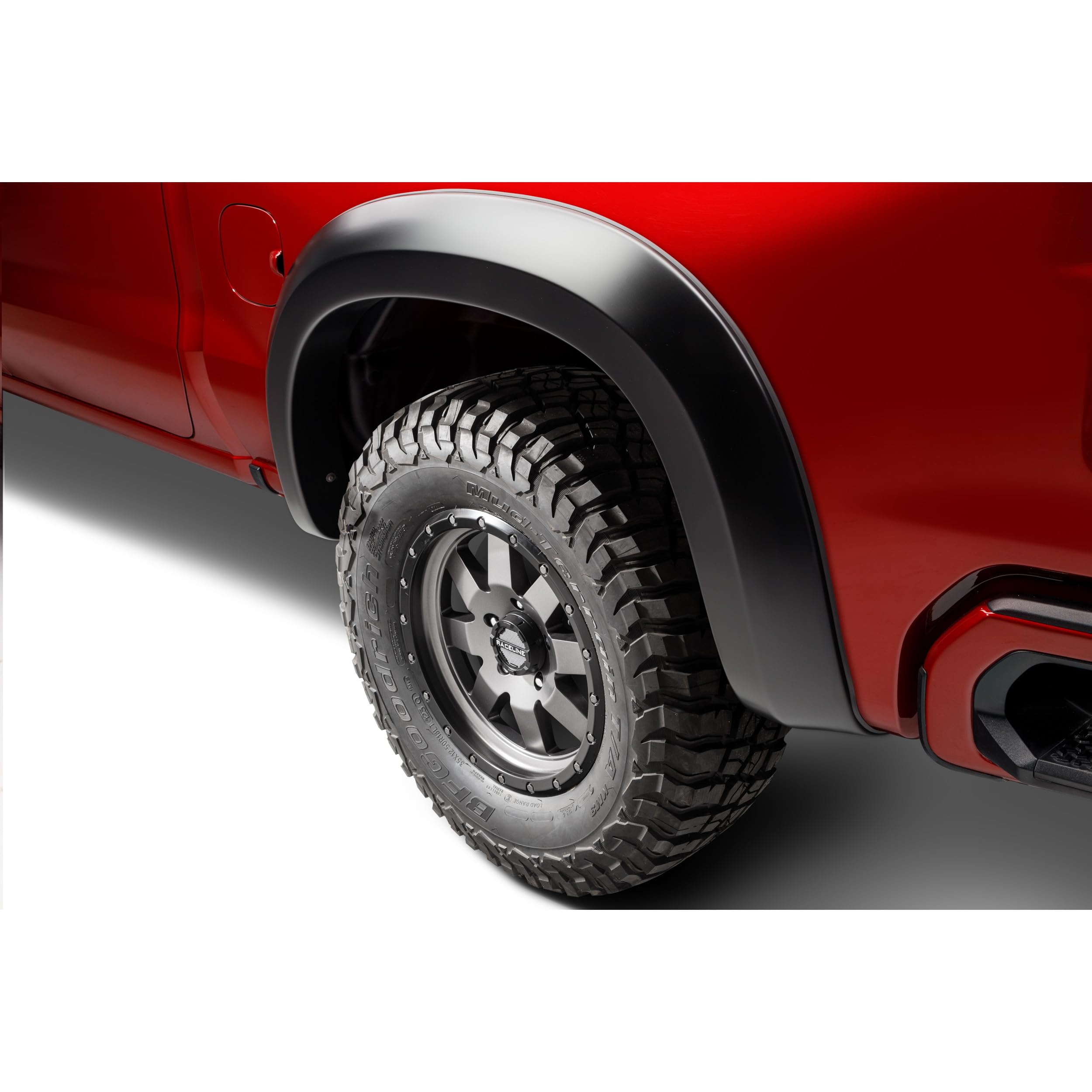 Husky Liners Extend-A-Fender Style Fender Flares | Fits 2014-2016 Chevrolet Silverado (Factory Mud Flaps Must Be Removed) | Front & Rear, 4-pc Black - 2804963