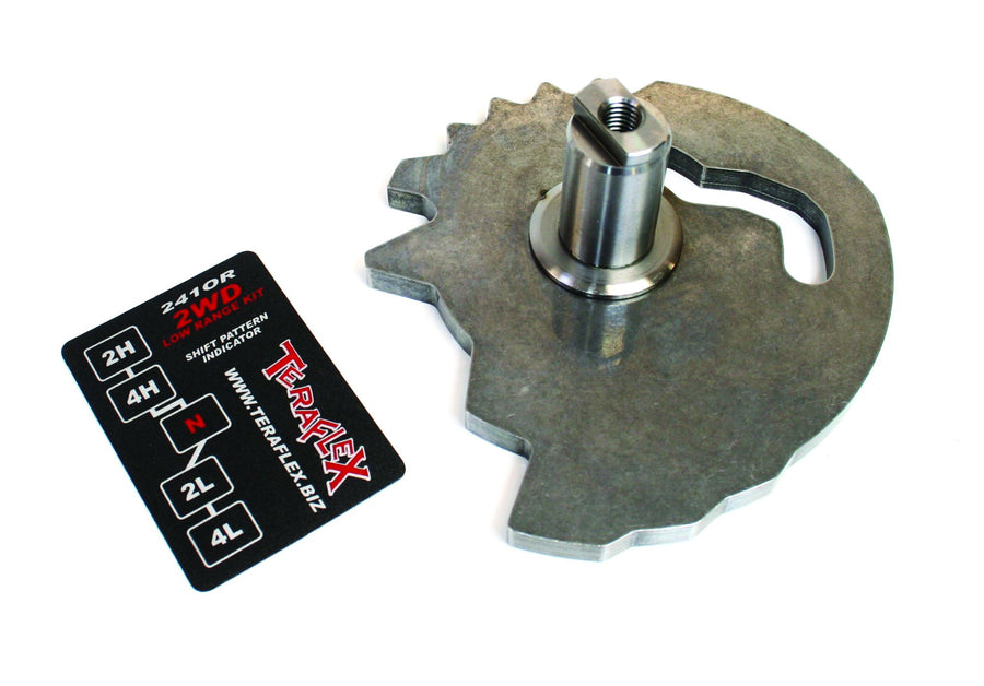 JK Rubicon TeraFlex 2266900 241OR 2Low 2WD Low-Range Shift Sector Kit