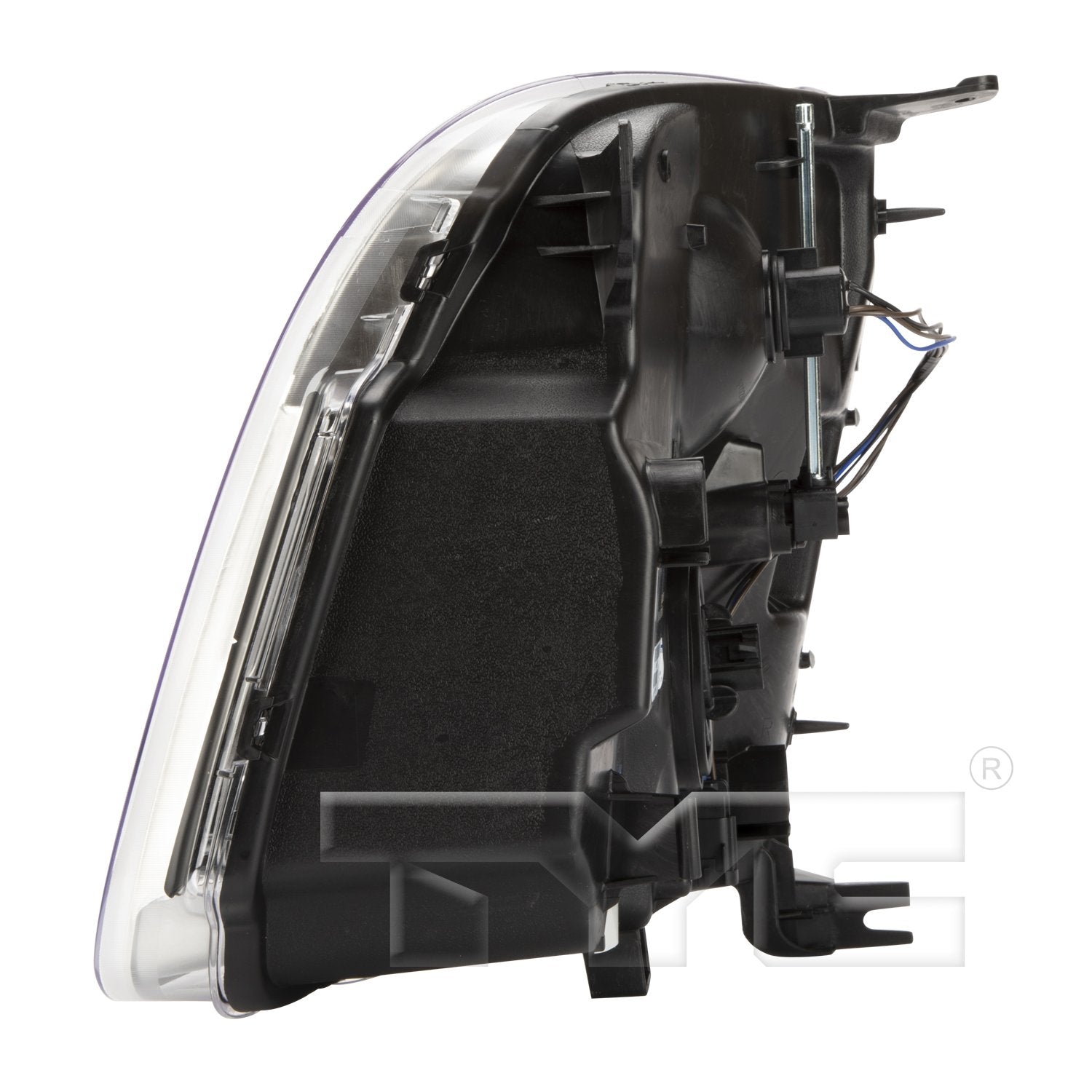 Right TYC Headlight Assembly Compatible with 2007-2014 GMC Yukon Denali Suv