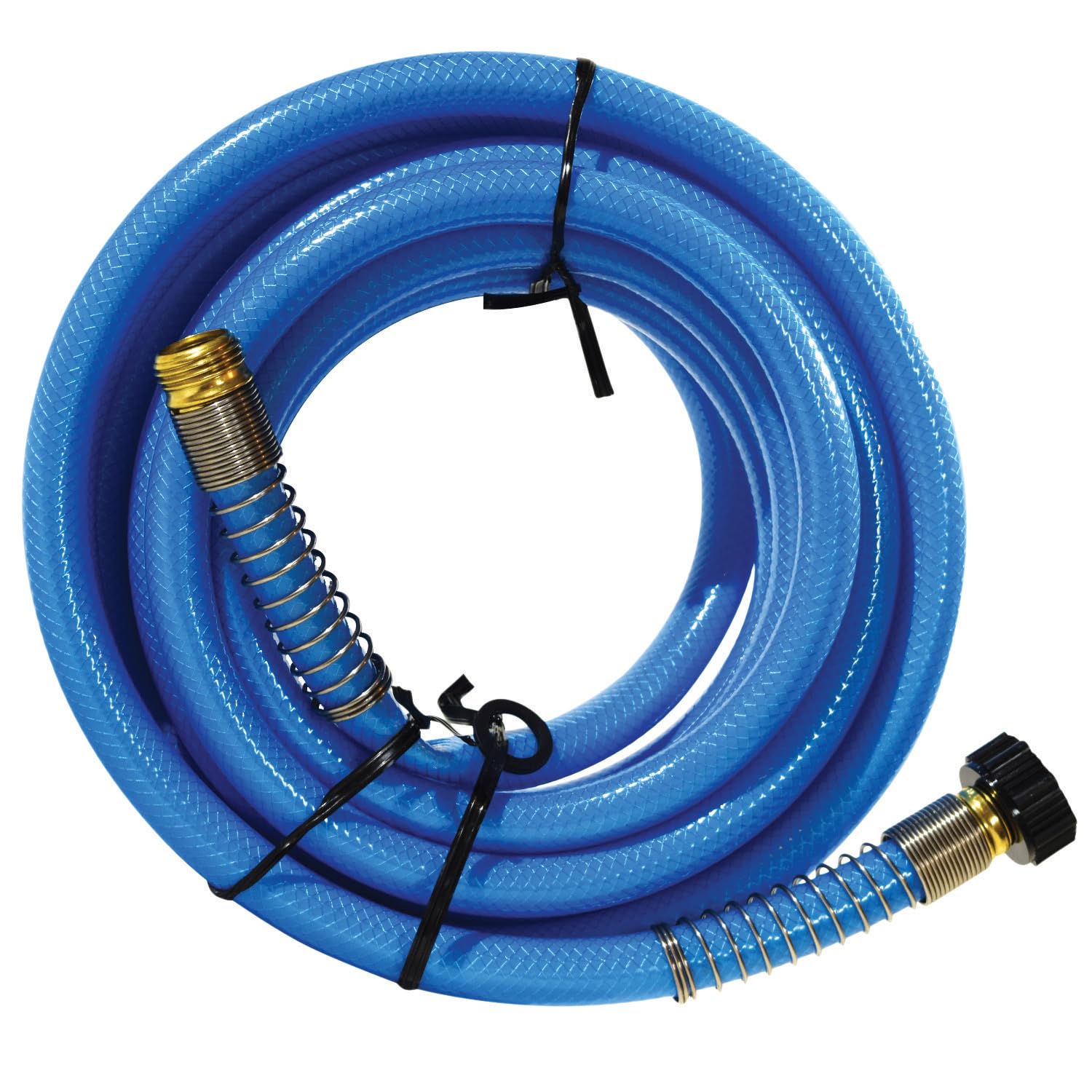 W01-9300 Valterra AquaFresh High Pressure Drinking Water Hose, Water Hose Hookup for RV - 5/8" x 25', Blue