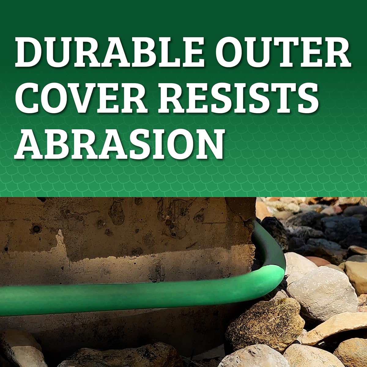 SwivelGrip Flexzilla Colors Garden Hose 5/8 in. x 5 ft., Lightweight All-Weather Water Hose, Durable and Flexible, Leak-Free Connections, Forest Green