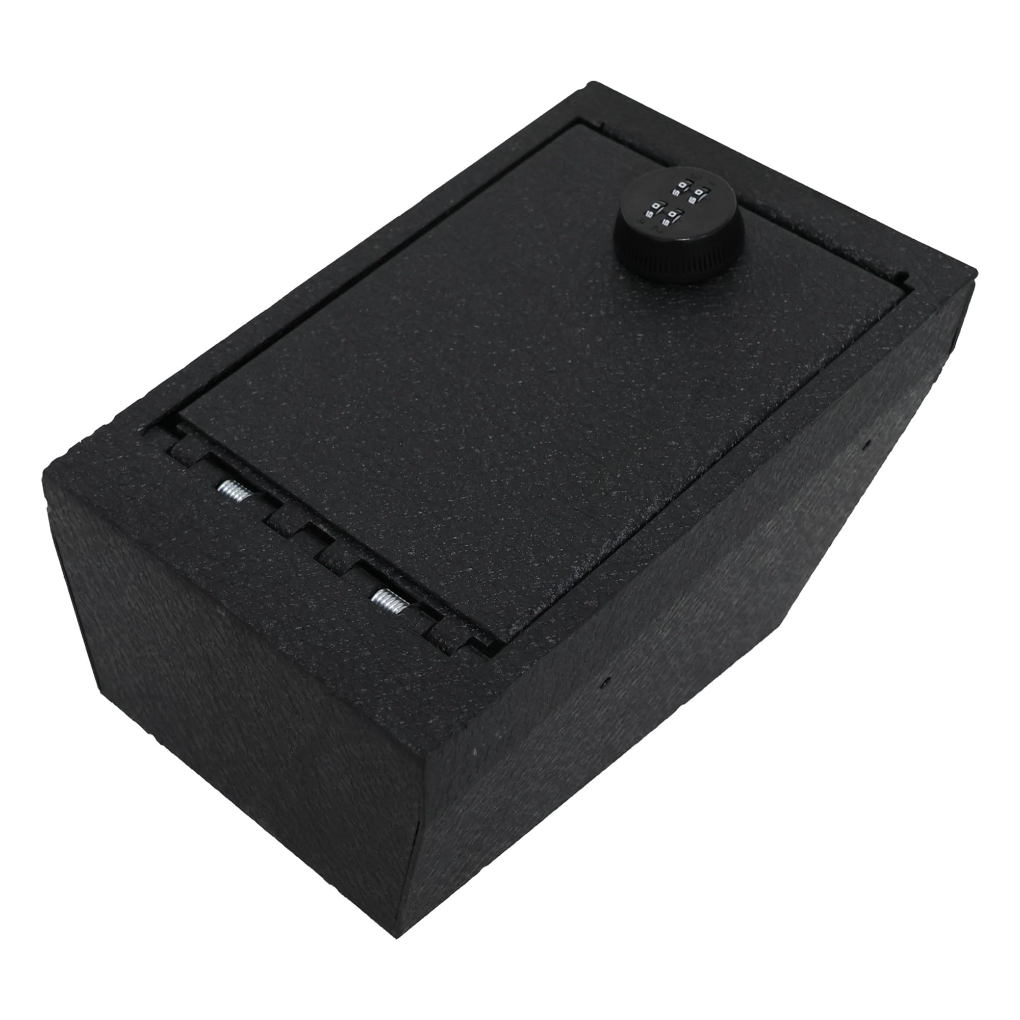 Center Console Safe Black Black Horse Compatible with 2021-2023 Tesla X -ASTX01