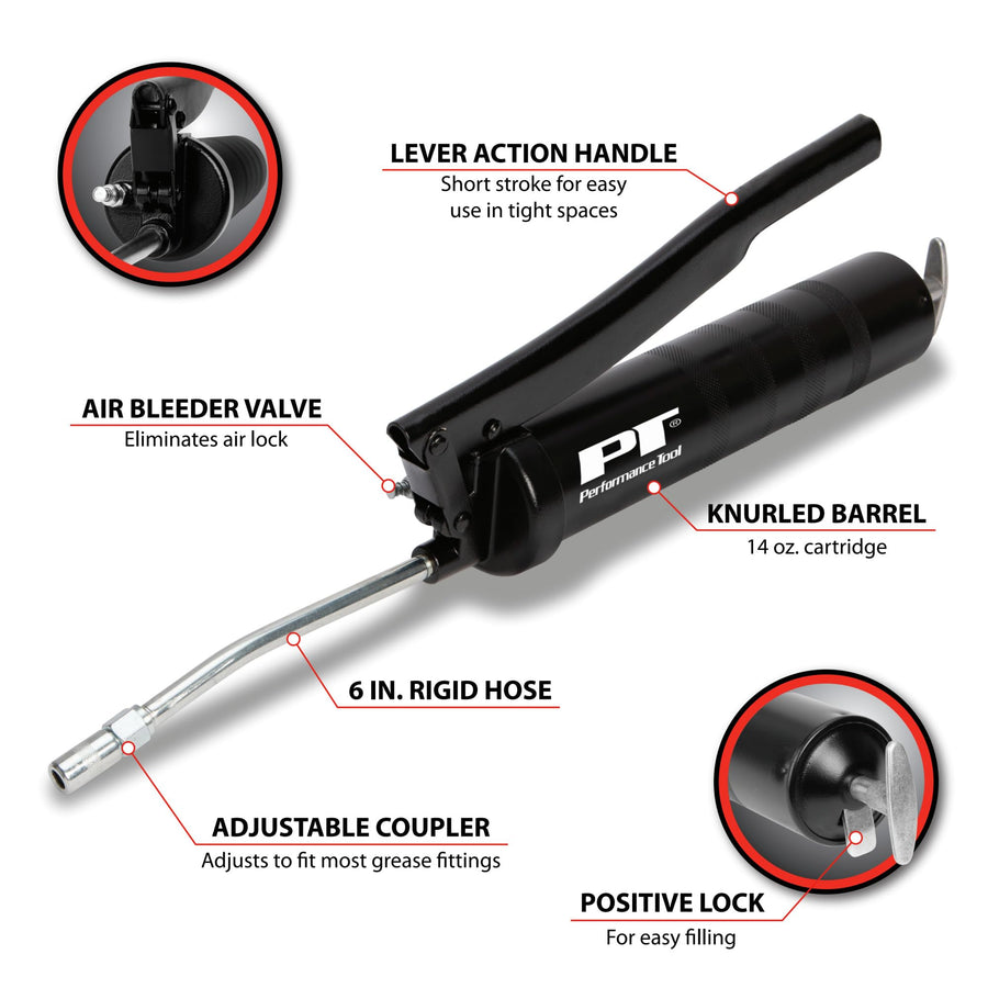 Lever Action Performance Tool W54203 Grease Gun