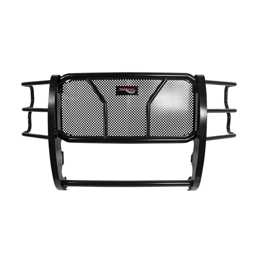 Truck Running Boards TrailFX E0511B Fits Ford F-250 Super Duty 2017-2022 Steel 2 Inch Matte Black HD Grille Guard with Brush Guard and Punch Plate Includes Mounting Hardware
