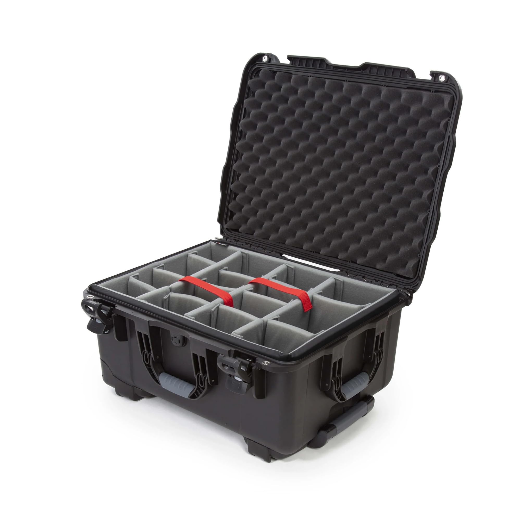 NANUK 950 Wheeled Series Lightweight NK-7 Resin Waterproof Case with Foam, Black