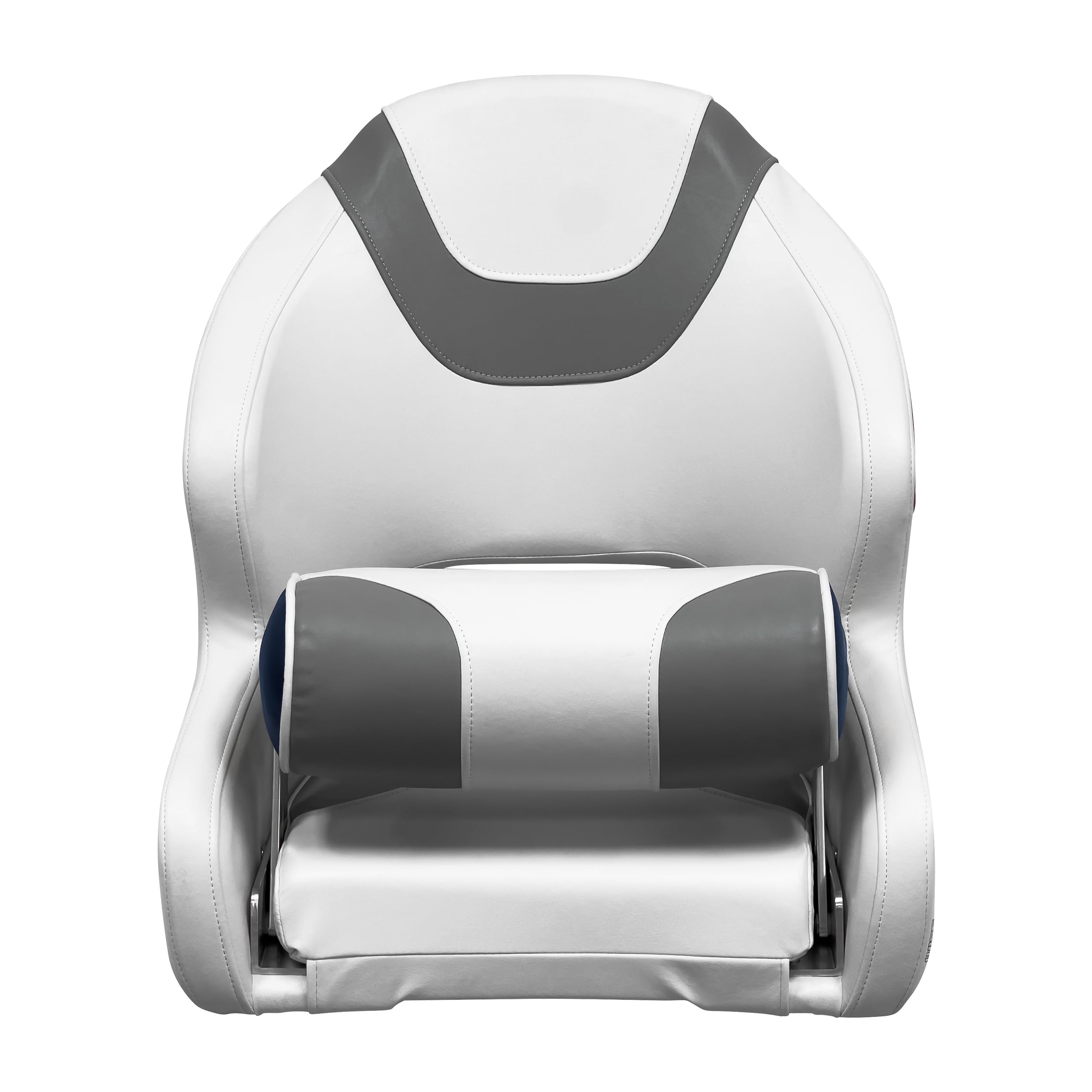 Baja Series Wise 3315-1773 Bucket Seat with Bolster, Brite White/Grey/Midnight Blue