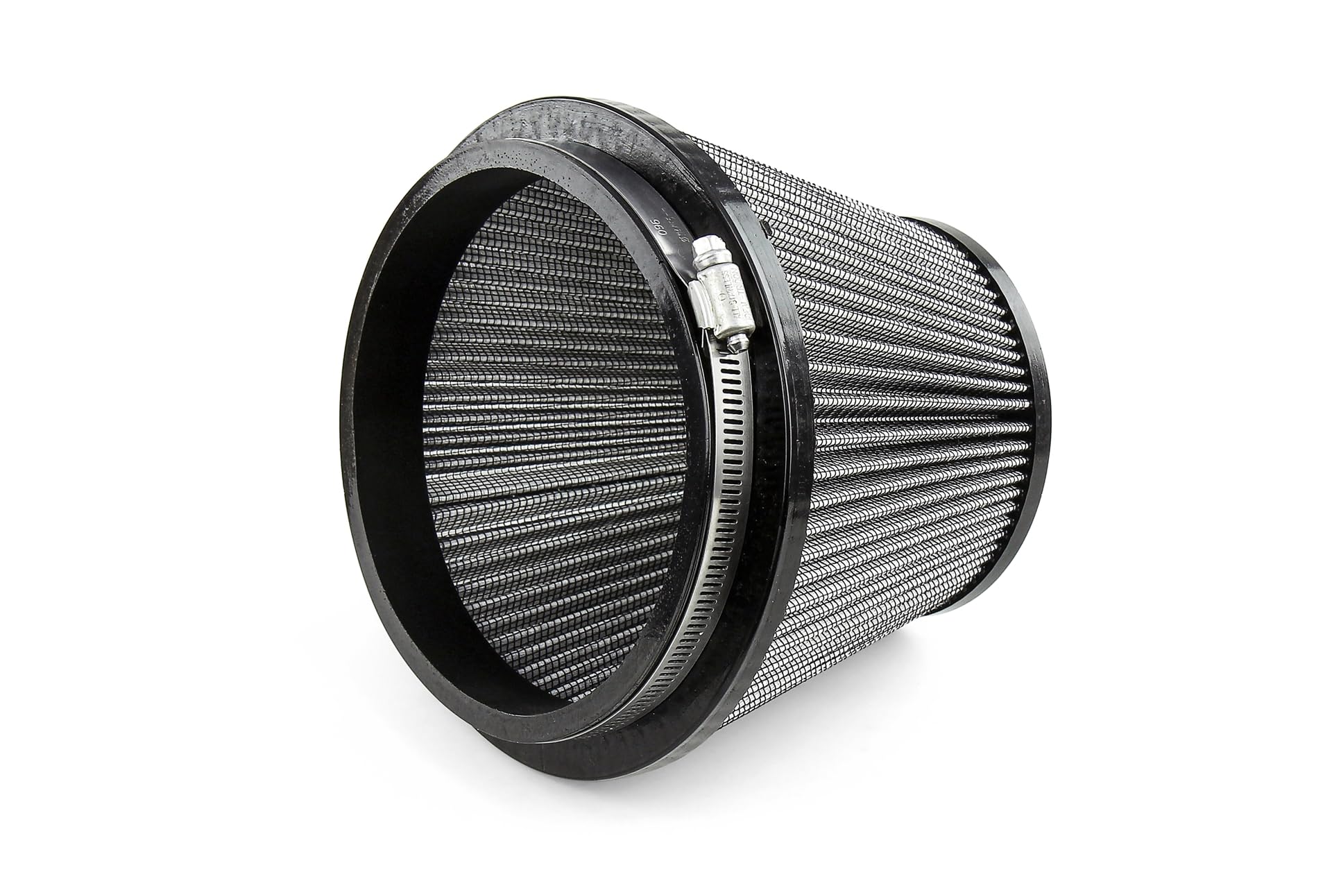 HPS 6" ID Performance Air Filter, 5.38" Element Length, 6" Overall Length, Gray, HPS-4334