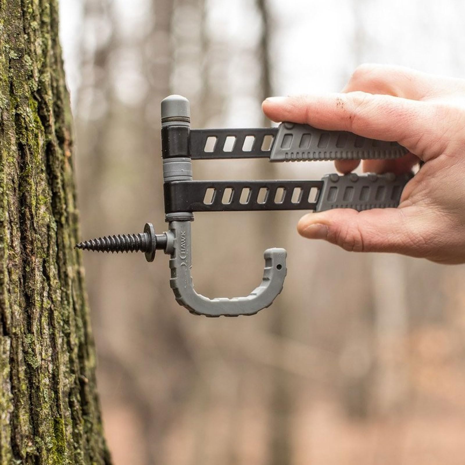 Hawk Tactical Trio Hybrid Tree Hook, One Size, Black