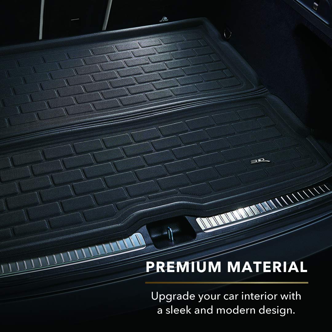 Kagu Cargo Liner 3D MAXpider Custom Fit (Black) Compatible with Kia Carnival/Sedona 2021-2026
