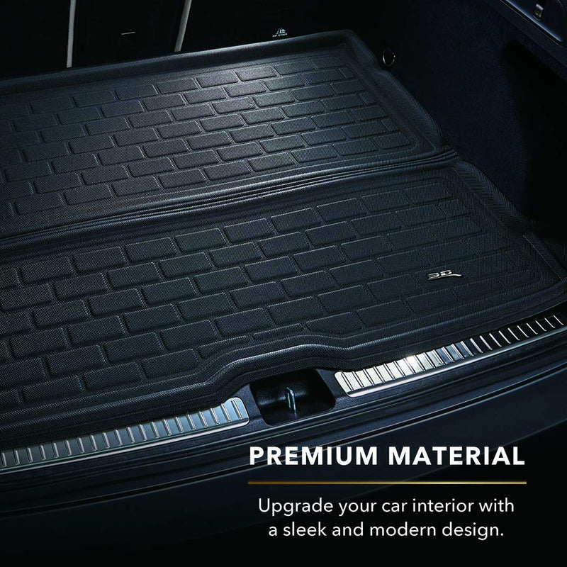 Kagu Cargo Liner 3D MAXpider Custom Fit (Black) Compatible with Kia Carnival/Sedona 2021-2026