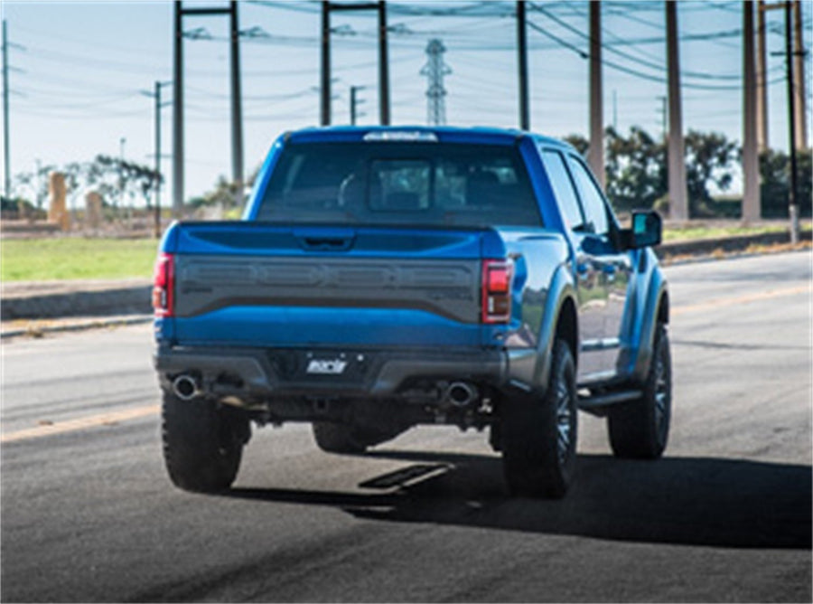 BORLA Tail Pipes 60640CFBA '17-'20 Ford F-150 Raptor/ '19-'20 LTD/ '21-'23 Tremor/Black Appear. 3.5L V6 AT 2&4WD Crew Cab Short Bed 134.2" WB/Ext. Cab Short Bed 146" WB (Tremor 145.5")