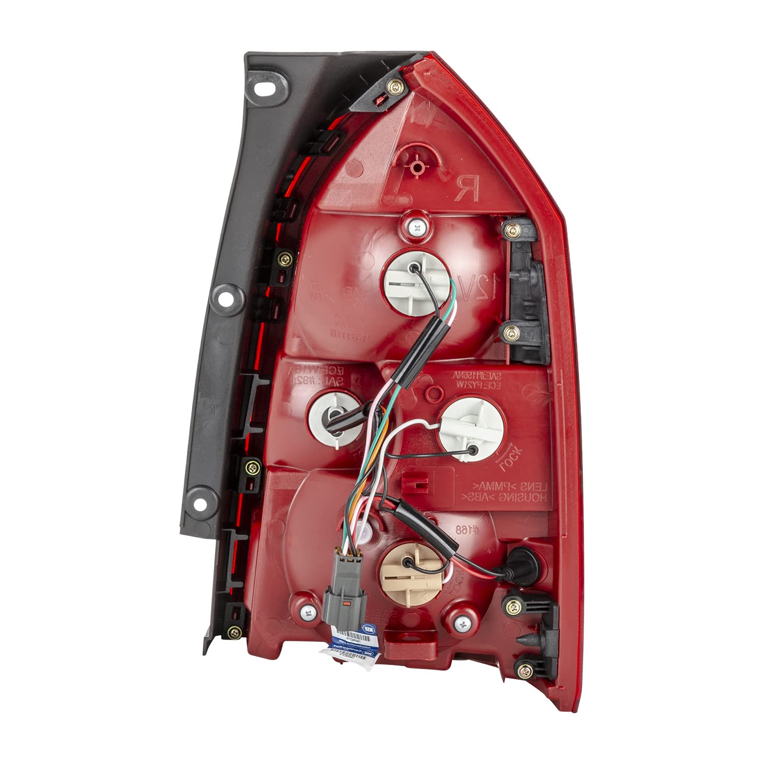 Left TYC Tail Light Assembly Compatible with 2005-2009 Hyundai Tucson