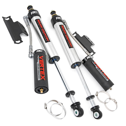 Rough Country 3" Vertex Adjustable Rear Shocks for 2005-2023 Tacoma - 699010
