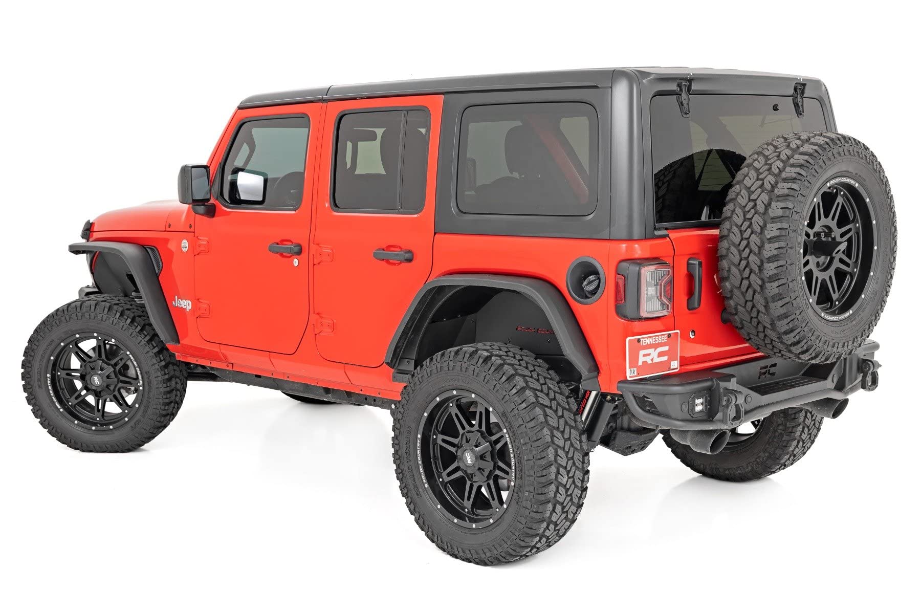 Rough Country Fender Flares High Clearance for 18-24 Jeep Wrangler JL - 99036