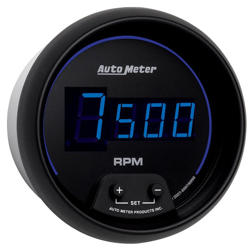 Auto Meter Cobalt Digital Black 3-3/8" In-Dash Tachometer Gauge 6997
