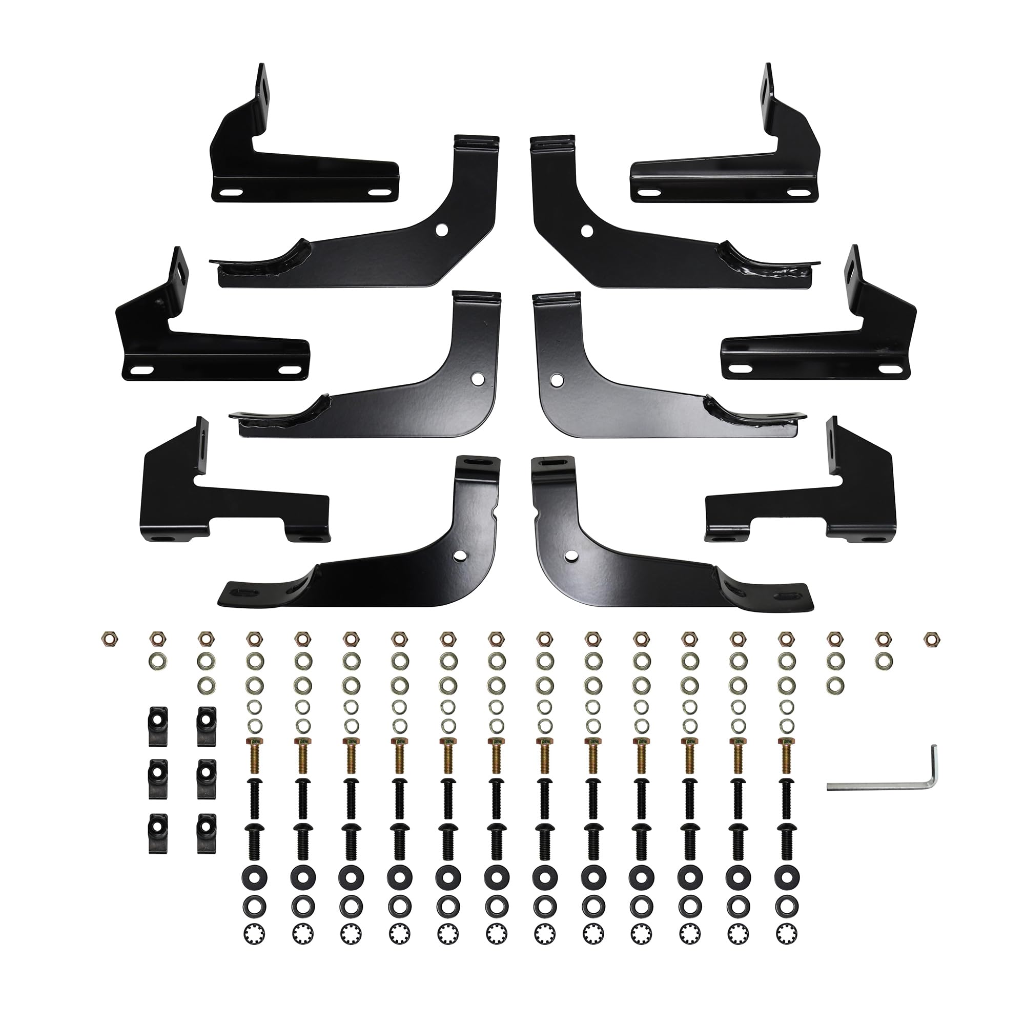 PRO TRAXX 5 Westin Oval Nerf Bars fits 2020-2025 Gladiator Black Pair