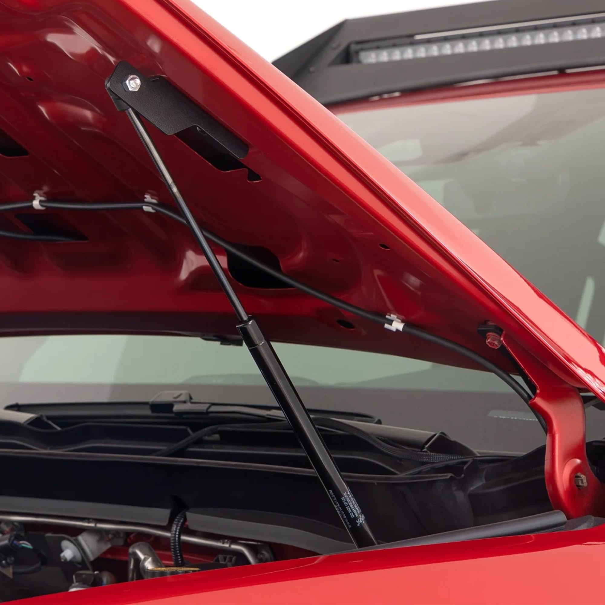 Hydraulic Hood Assist Rough Country for Toyota Tacoma (2024-2025) - Hands-Free Lift, Easy Bolt-on Hood Struts (Pair)