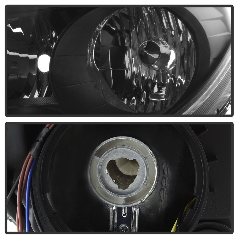 OEM Style Xtune Headlights (HD-JH-CEQ10-NP-AM-BK)