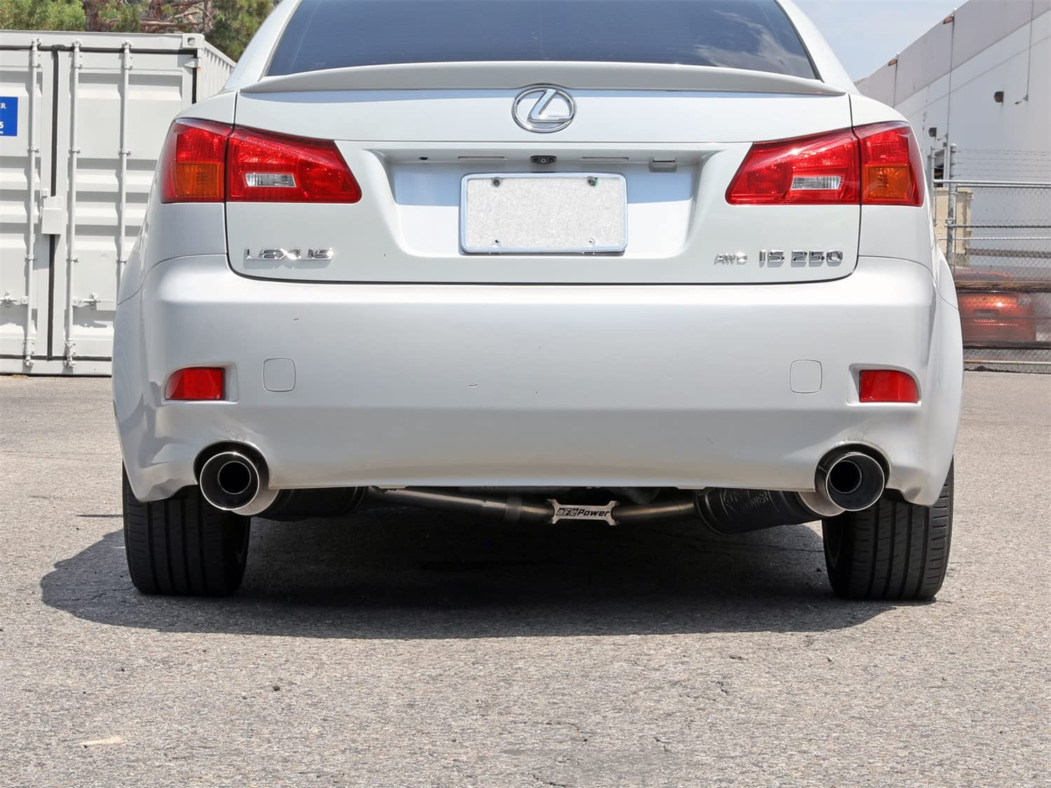 49-36055-P Takeda - 304 SS Axle-Back Exhaust System With Split Rear Exit