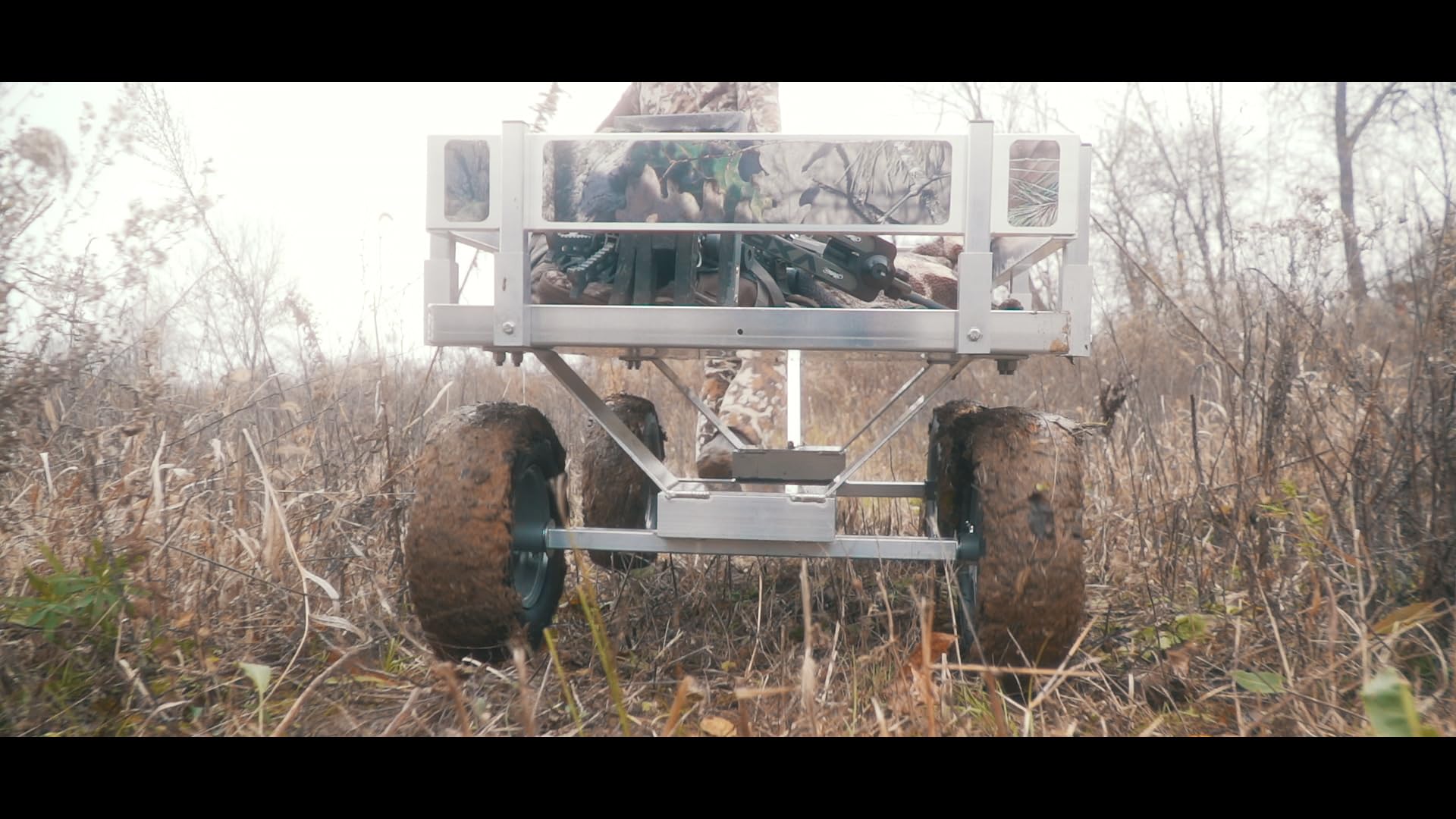 All Terrain Country Kahuna Wagon-Solid Aluminum Construction, Large Turf Tires, Clevis, Made in The USA!