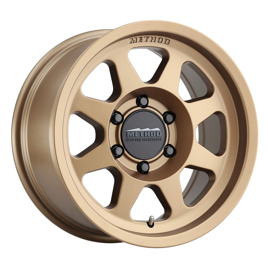 Method Race Wheels 701 17x8.5" Method Bronze 6x5.5", 0mm offset 4.75" Backspace, MR70178560900