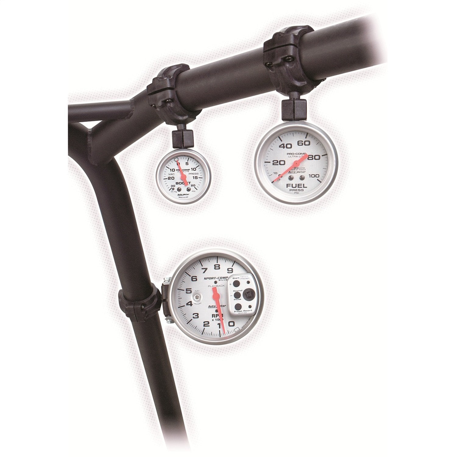 ROLL CAGE Auto Meter 48008 TACH POD -