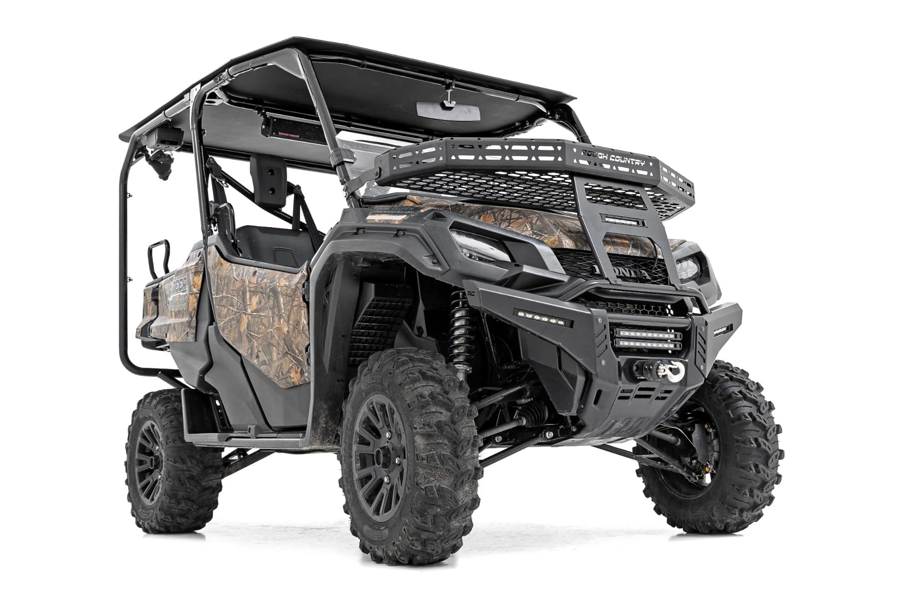 Honda Pioneer 1000-5 Rough Country HDPE Roof - Heavy-Duty UTV Roof with UV & Scratch Resistance, Easy Bolt-On Install