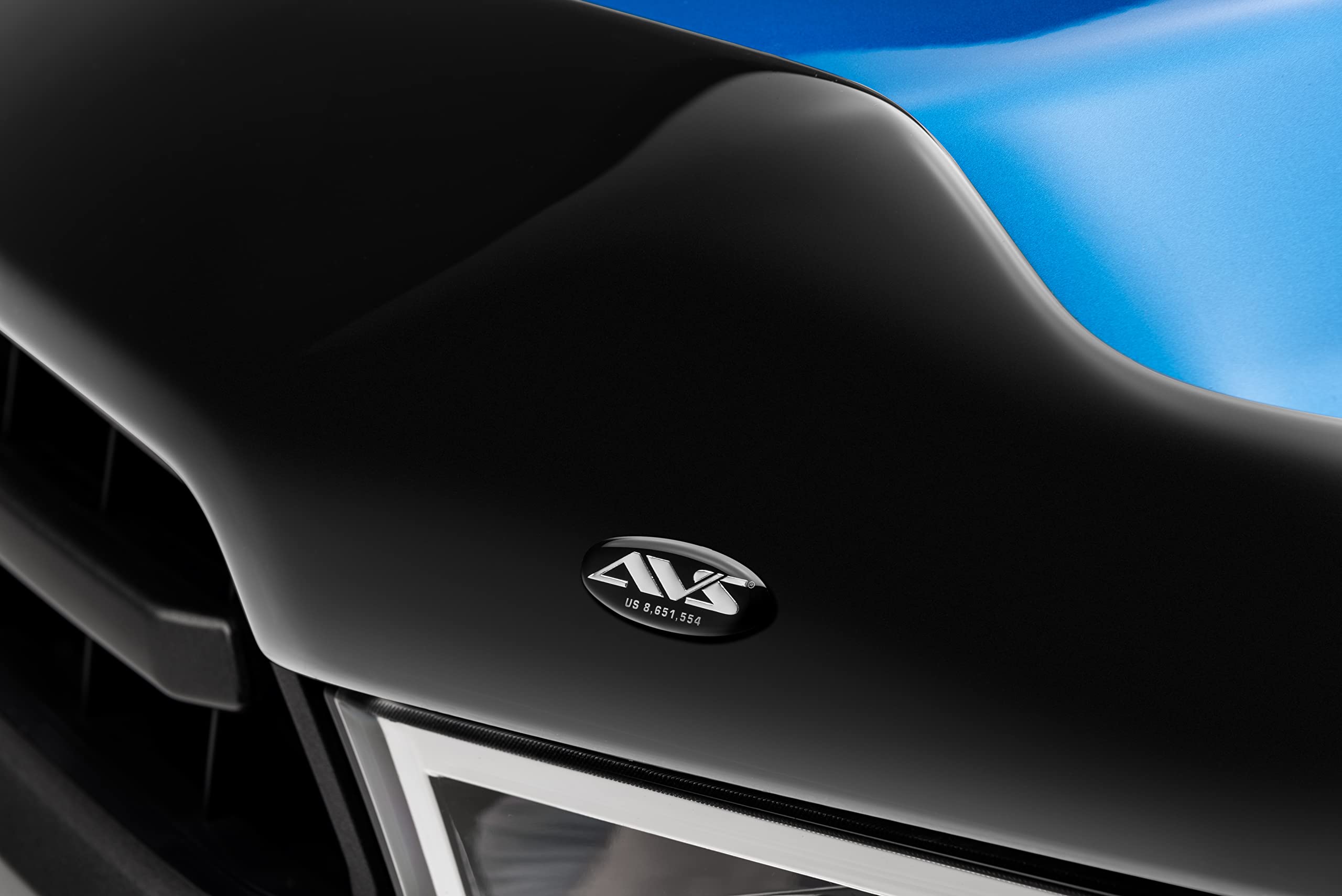 Aeroskin Hood Protector Auto Ventshade [AVS] | Fits 2021 - 2025 Ford Bronco Sport | Low Profile Deflector / Bug Shield - 1 pc., Smoke | 322188