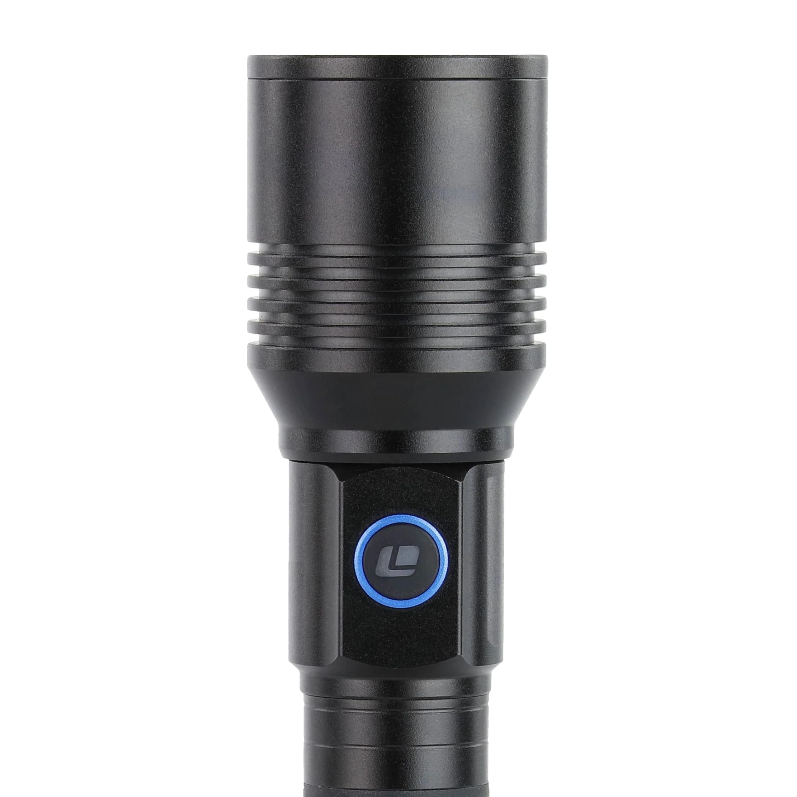 Rechargeable LUXPRO XP1105 Dual-Power LED Flashlight - Bright Flashlight with Power Bank - Features Ergonomic Grip & LPE Optics