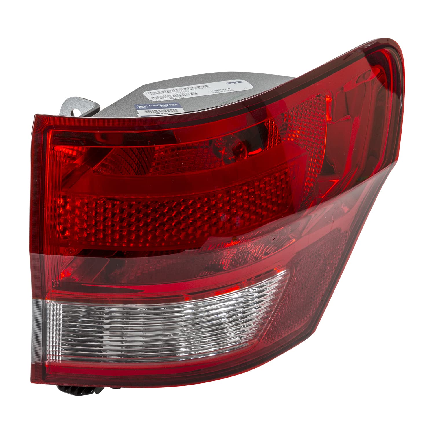 Right TYC Tail Light Assembly Compatible with 2011-2013 Jeep Grand Cherokee