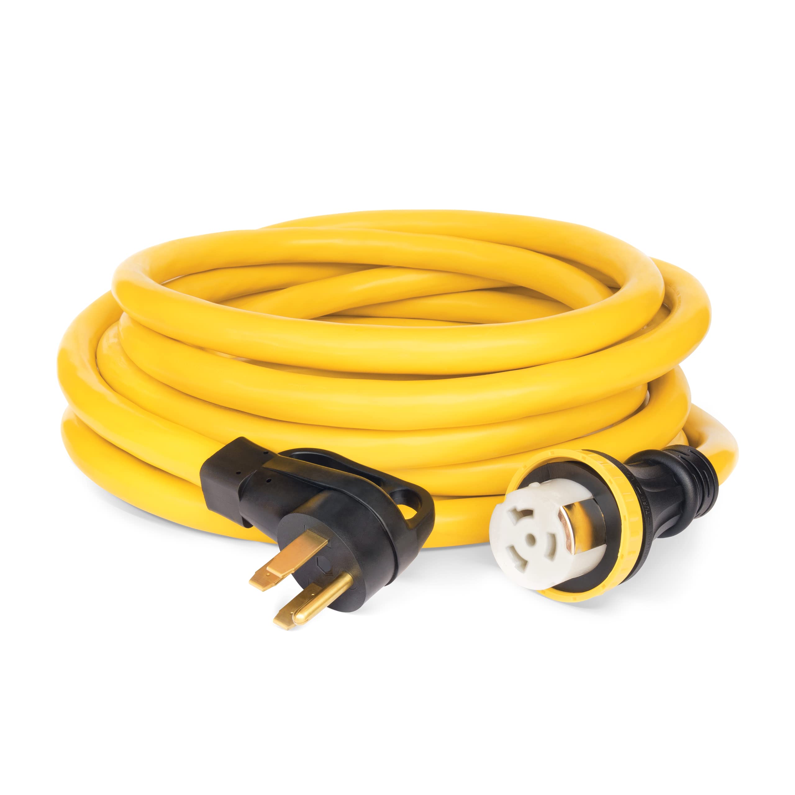 50-Amp Champion Power Equipment 30-Foot RV Generator Power Cord, (14-50P to SS2-50R)