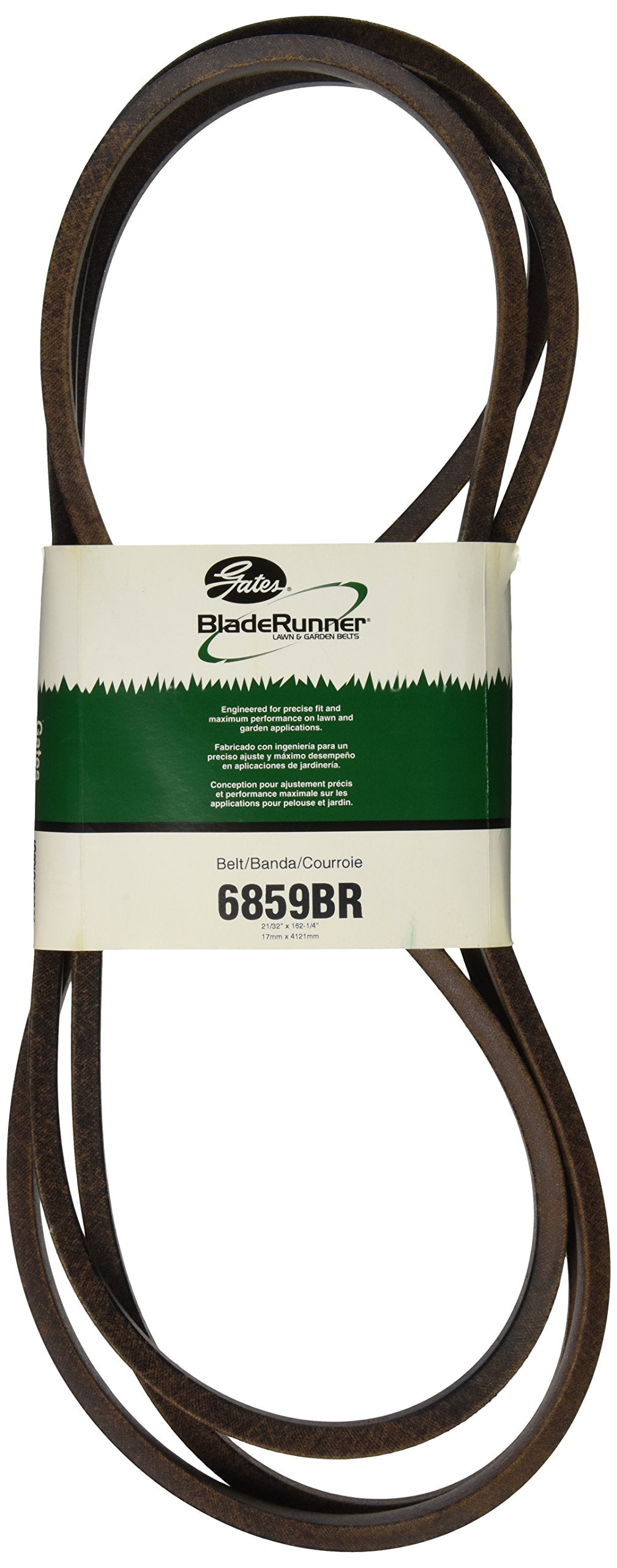BladeRunner Gates 6859BR Lawn and Garden Belt, Black