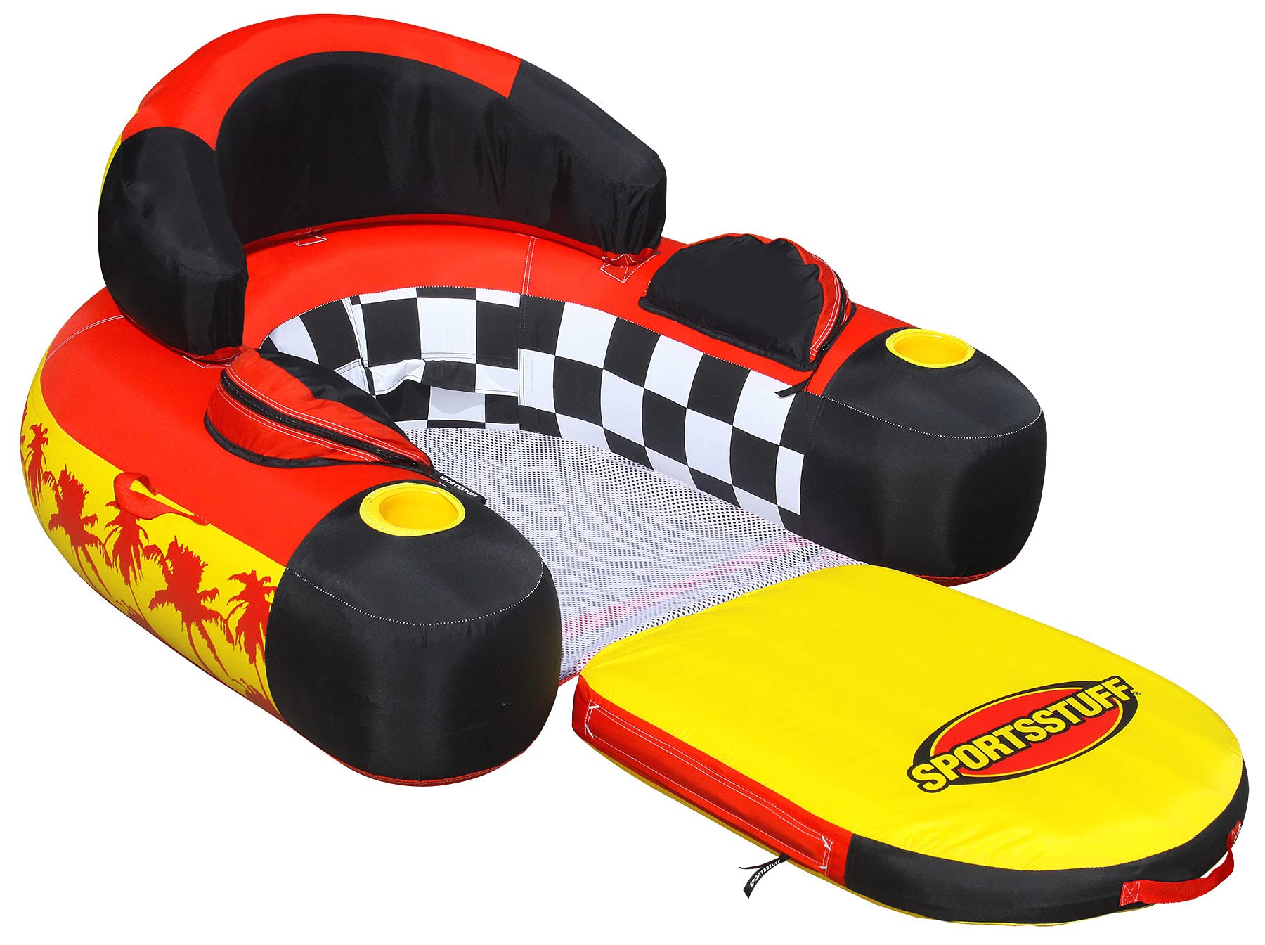 Siesta Lounge Sportsstuff, Floatable Lounge, Heavy-Gauge PVC Bladder, Heavy-Duty Nylon Cover
