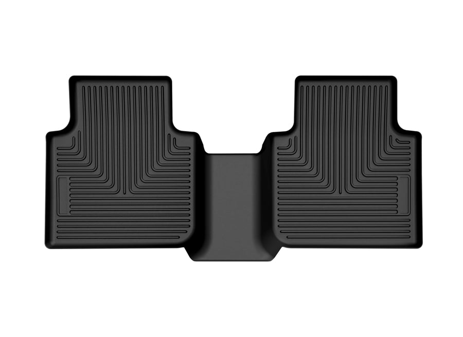 Husky Liners Floor Mats X-act Contour | Fits 2018-2024 Volkswagen Tiguan | 2nd Row, 1-pc Black - 51691