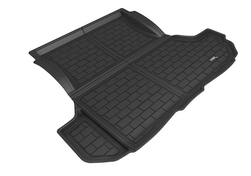 3D MAXpider Kagu Custom Fit Cargo Liner (Black) Compatible with Dodge Challenger 2011-2023 (w/ Subwoofer) - Cargo Liner