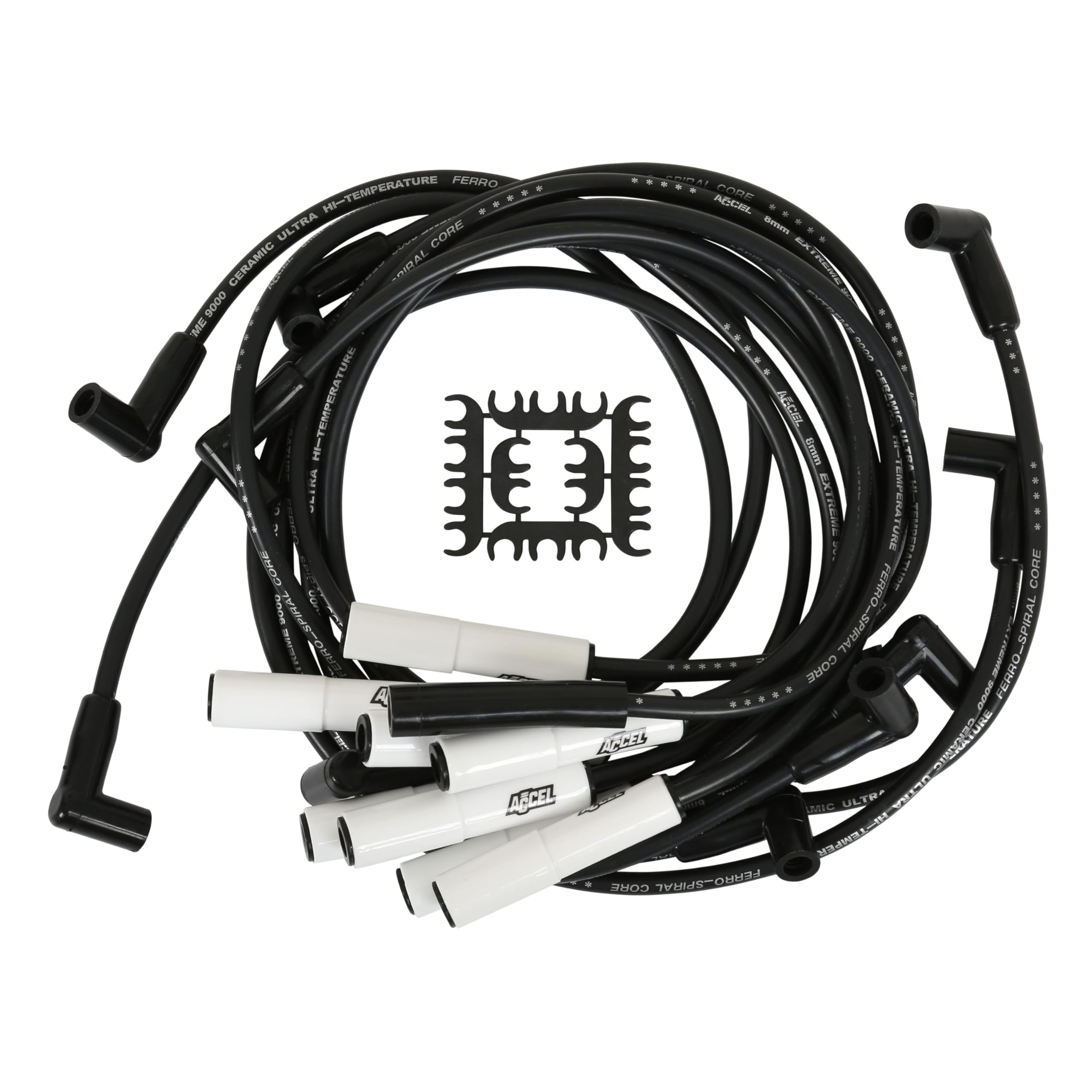Extreme 9000 ACCEL 9023C Spark Plug Wire Set Ceramic Boot