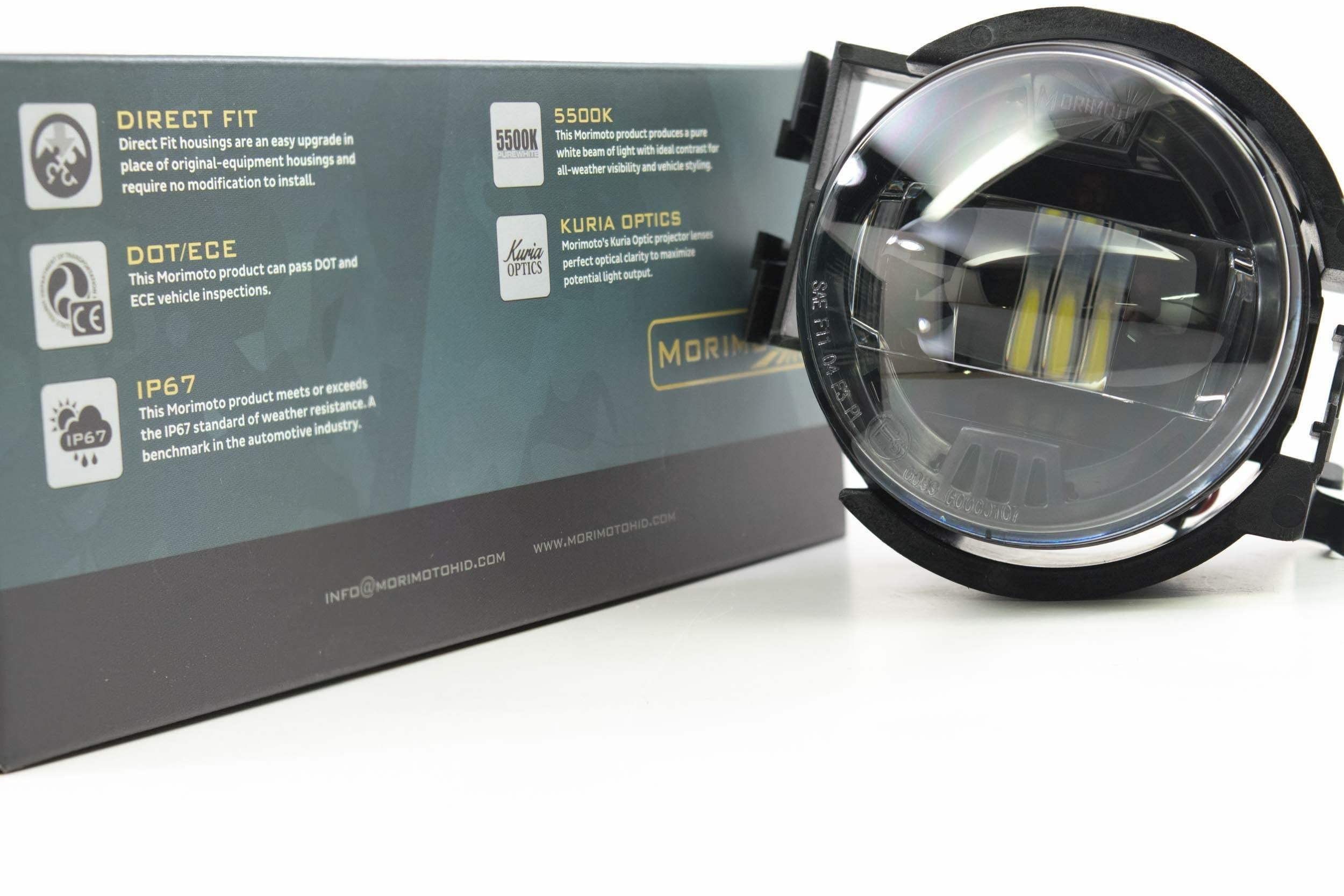 XB Morimoto LED Fogs: Type X (Pair) LF040