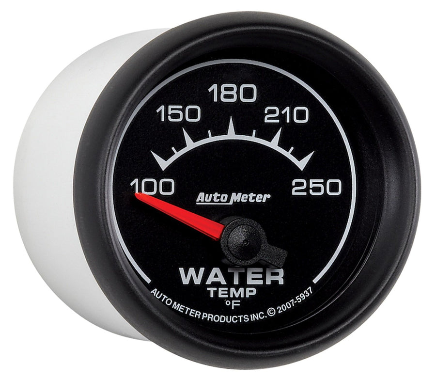 Auto Meter 5937 2-1/16" Short Sweep Electric Water Temperature Gauge 100-250 F