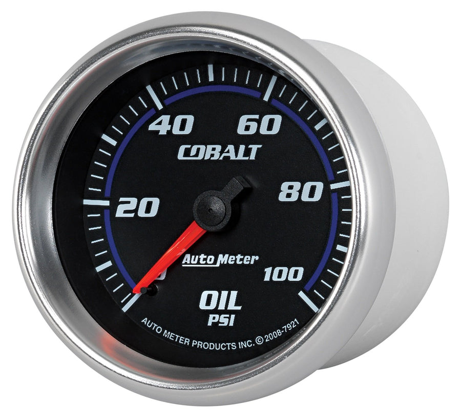 Cobalt Auto Meter 7921 Mechanical Oil Pressure Gauge