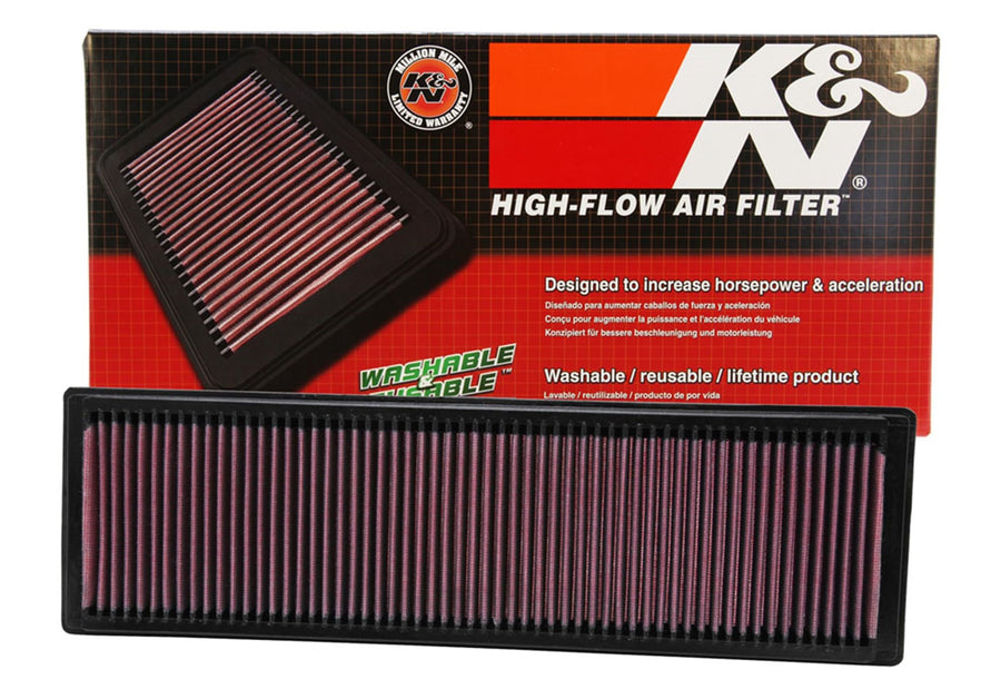 K&N Original High-Flow Lifetime Engine Air Filter: Increase Power: Premium, Washable: Compatible with 2006-2017 Volkswagen: Beetle, Golf, Jetta, Passat, 33-2331